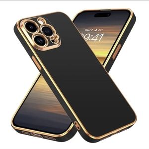Luxury Electroplated Case For iPhone 14 Pro Max - BLACK-SALE